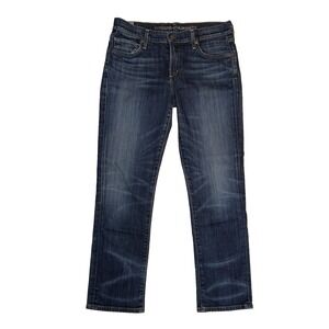 Citizens of Humanity Mid‎ Rise Straight Leg Jeans Dark  Wash Size 28